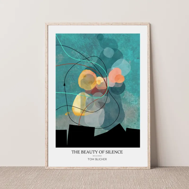 Kunstplakat - The beauty of Silence