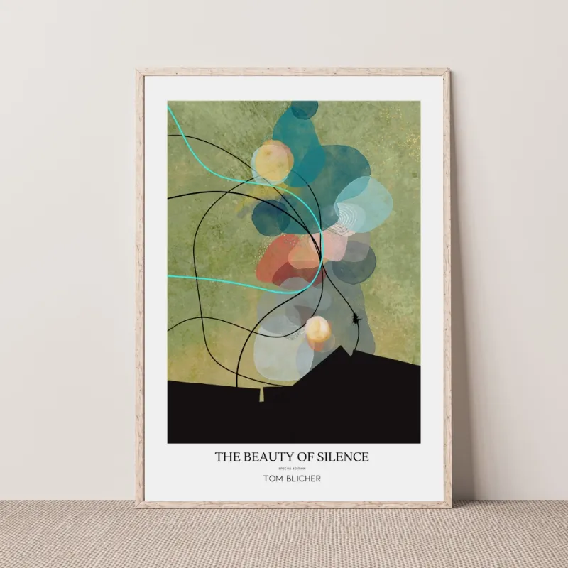 Kunstplakat - The beauty of Silence