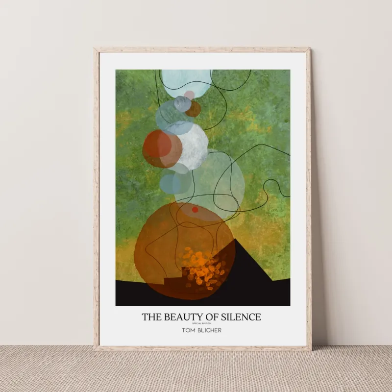 Kunstplakat - The beauty of Silence