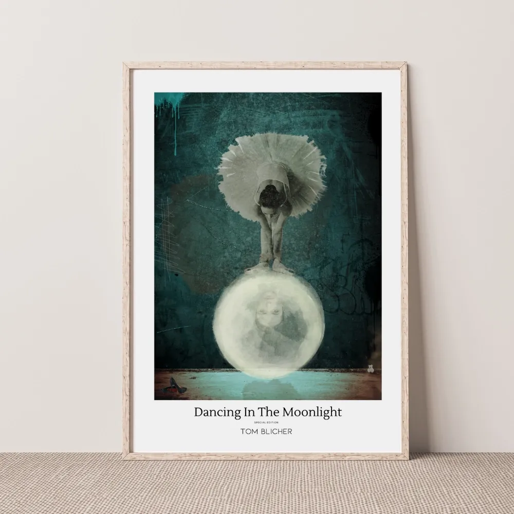 Kunstplakat - Dancing in the Moonlight