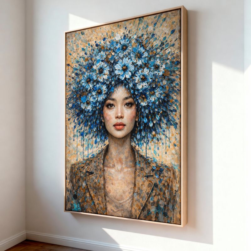 Lærredstryk - In Bloom