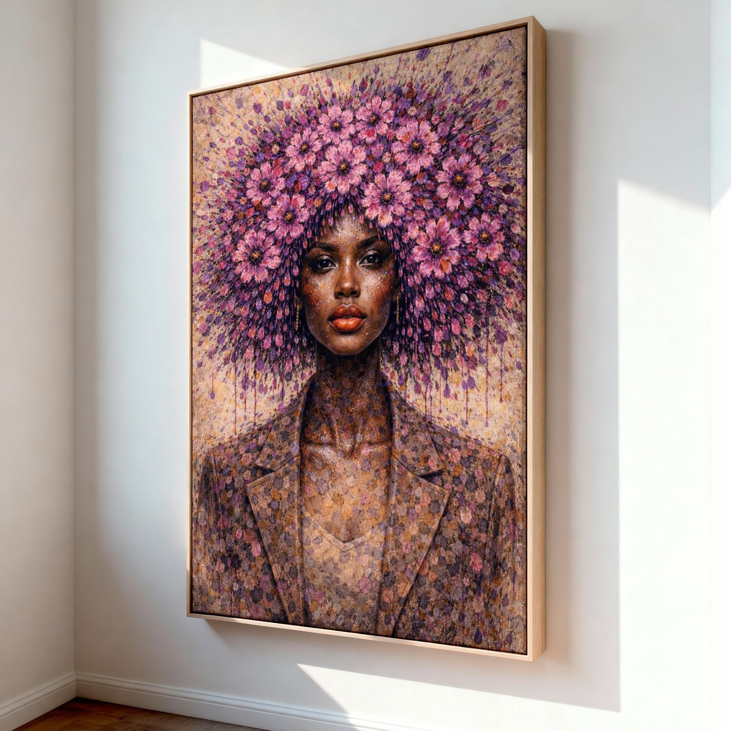 Lærredstryk - In Bloom