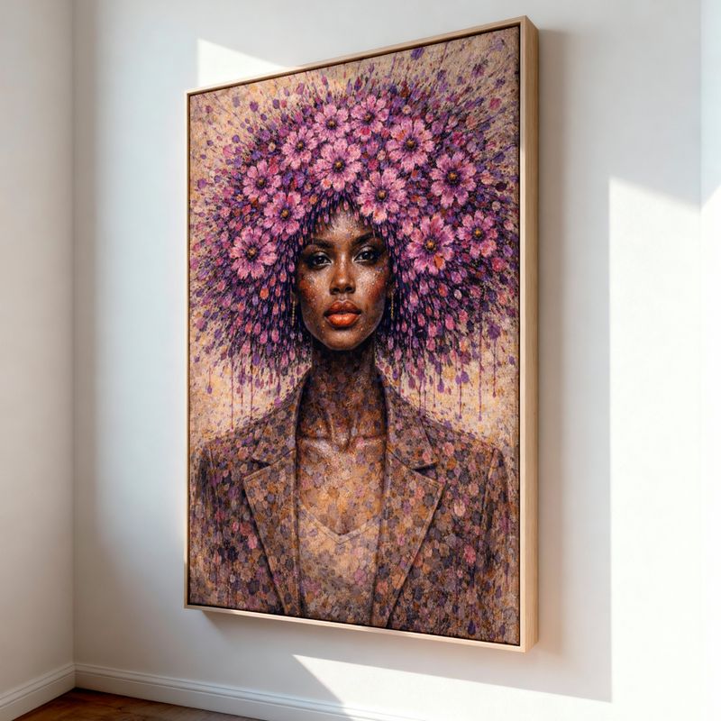 Lærredstryk - In Bloom