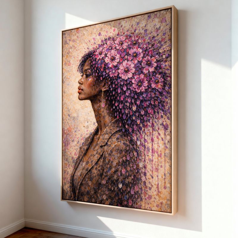 Lærredstryk - In Bloom