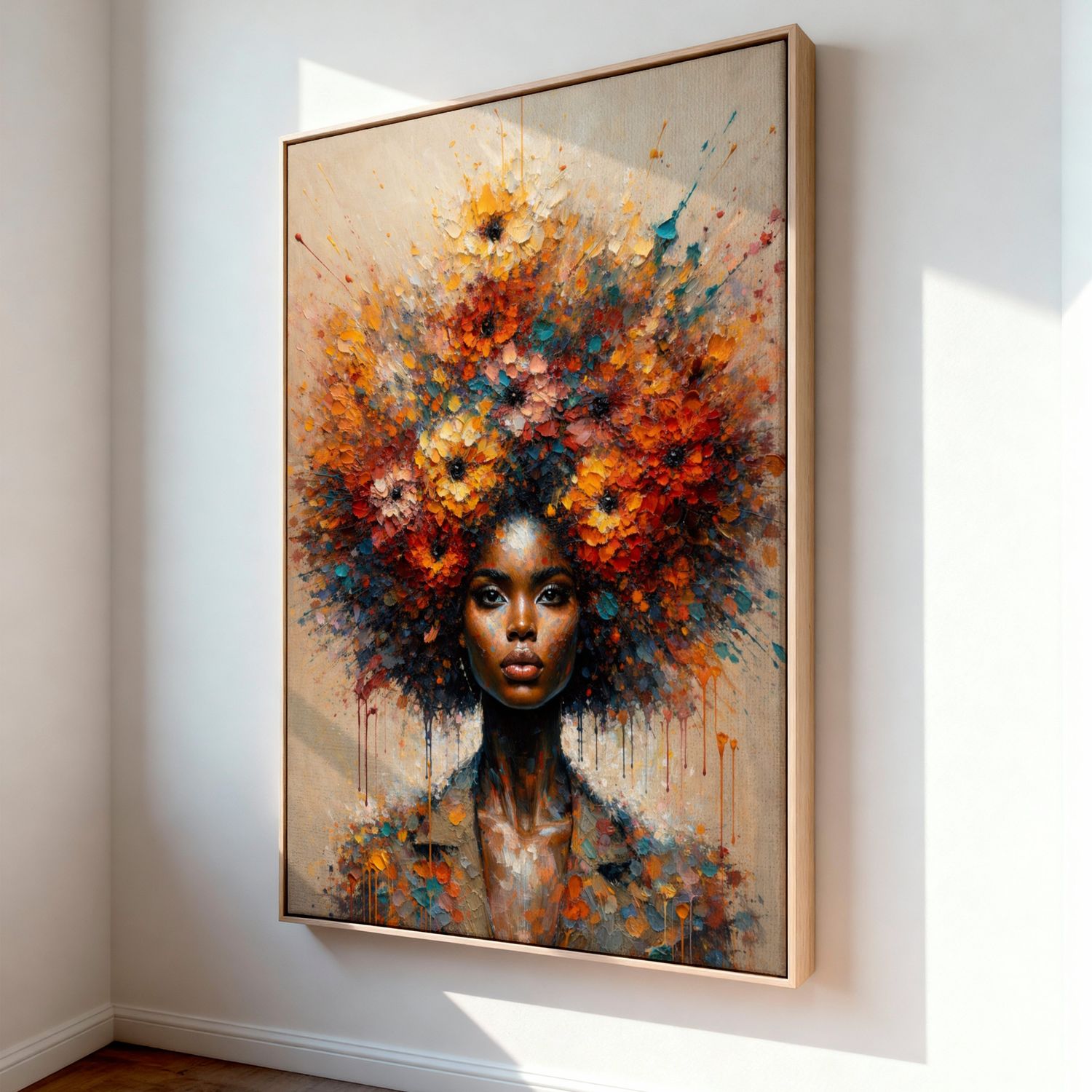 Lærredstryk - In Bloom