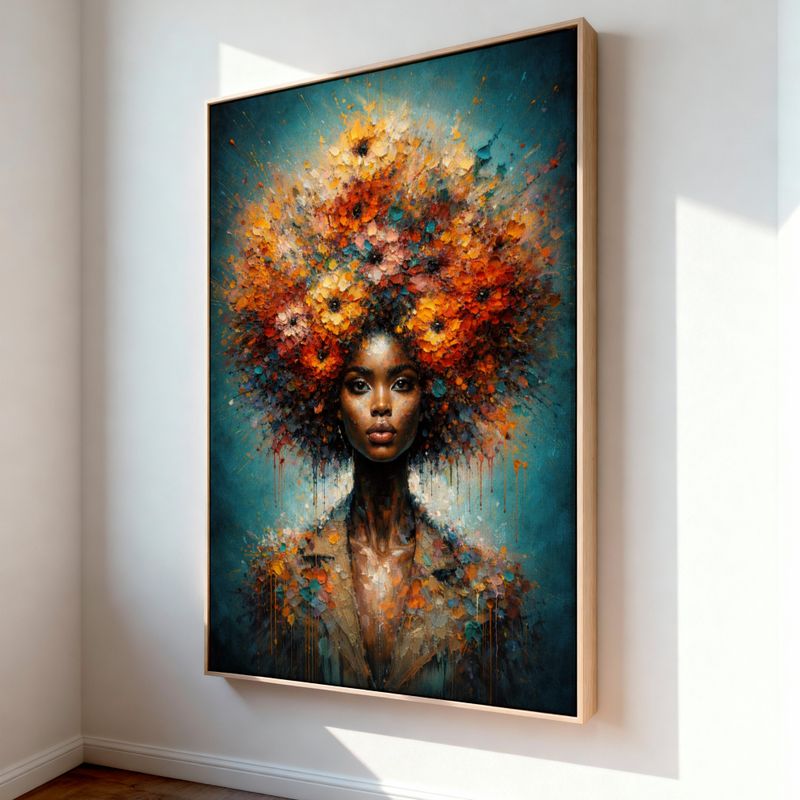 Lærredstryk - In Bloom