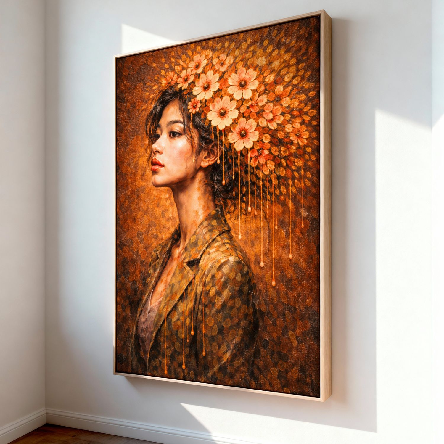 Lærredstryk - In Bloom