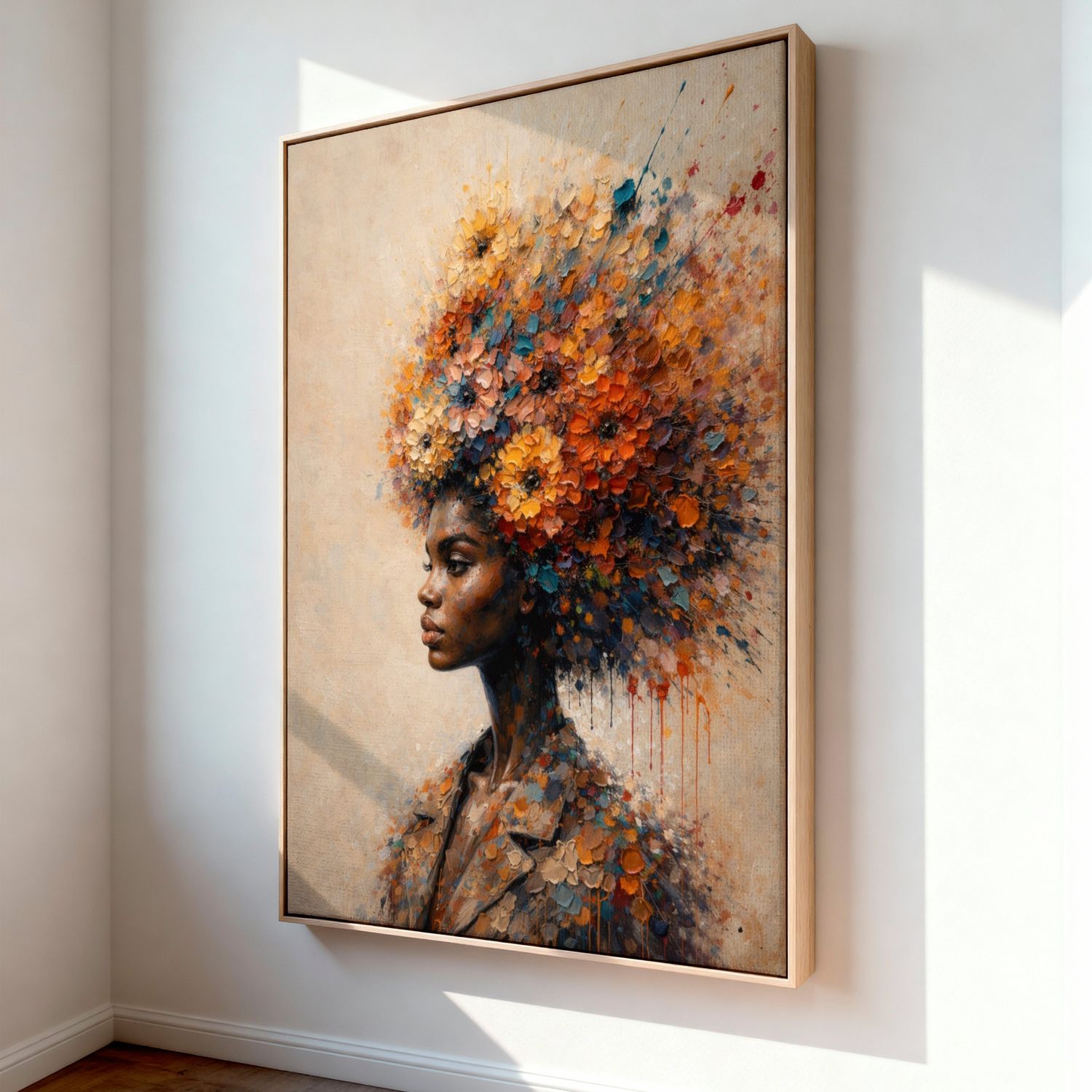 Lærredstryk - In Bloom