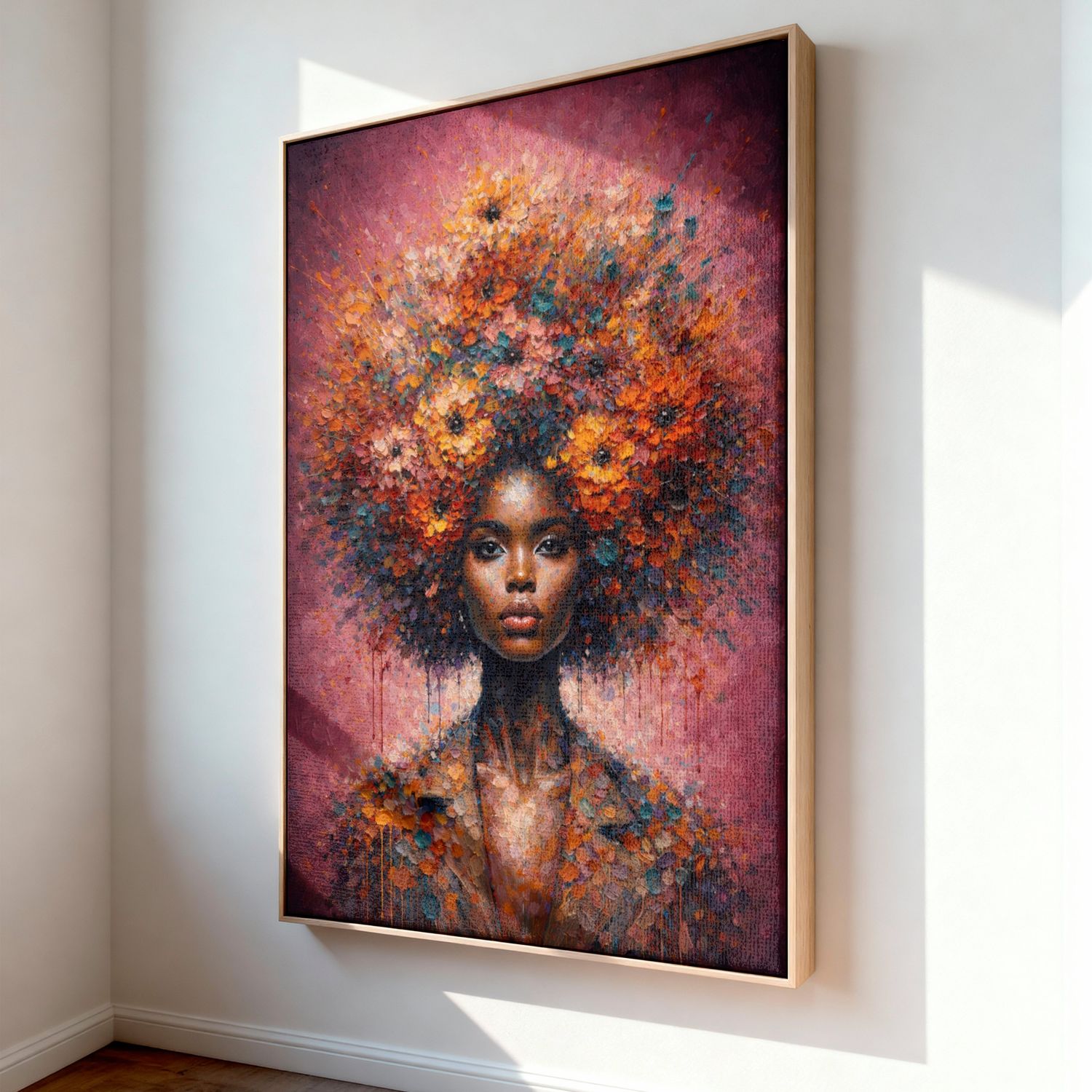 Lærredstryk - In Bloom