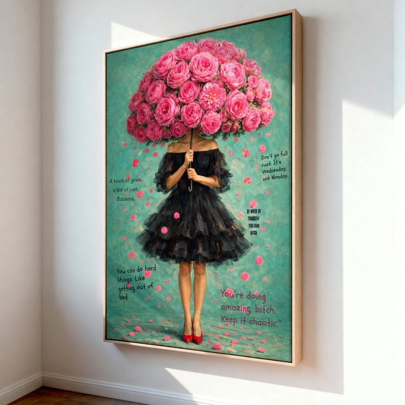 Lærredstryk - I see you