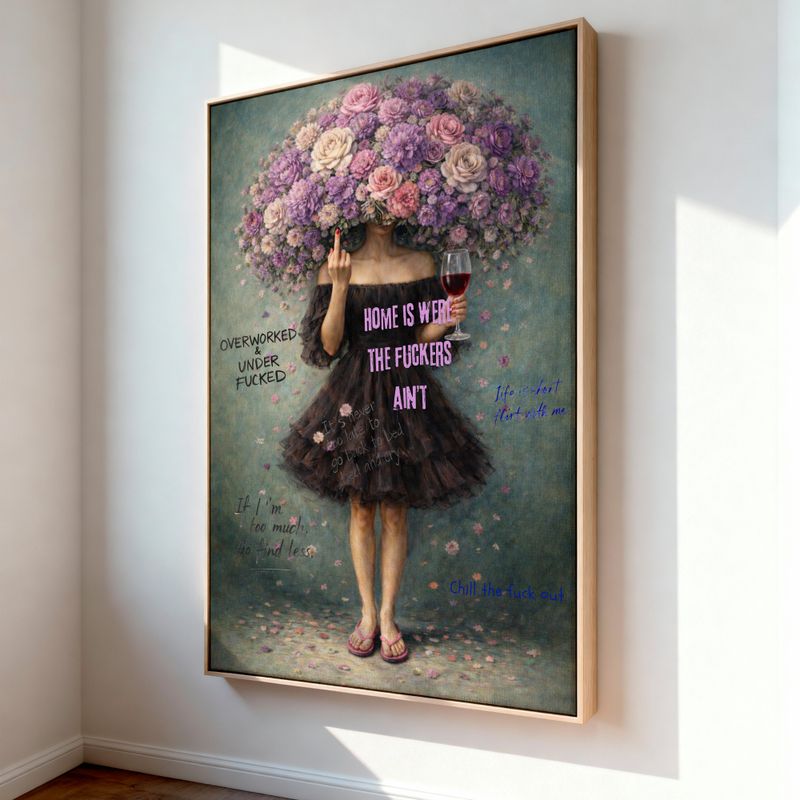 Lærredstryk - I see you