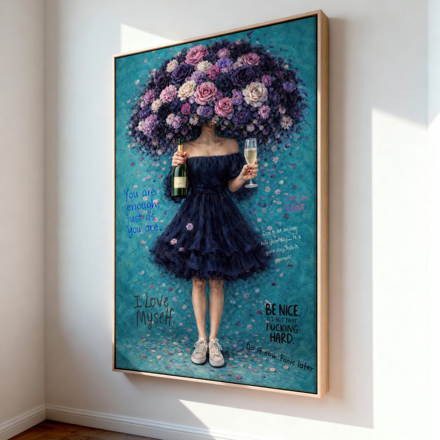 Lærredstryk - I see you