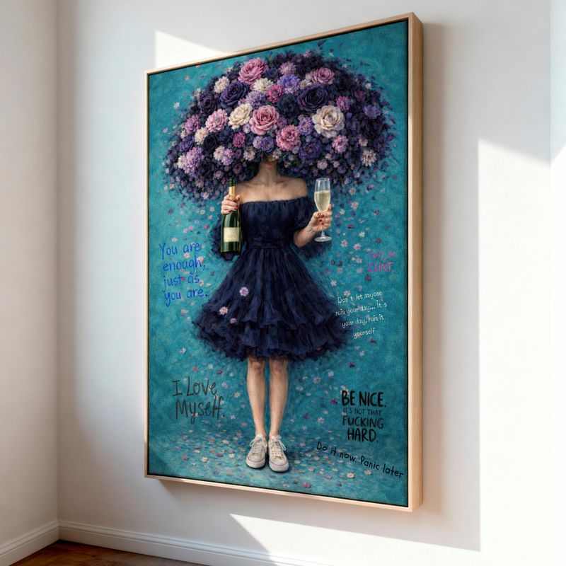 Lærredstryk - I see you