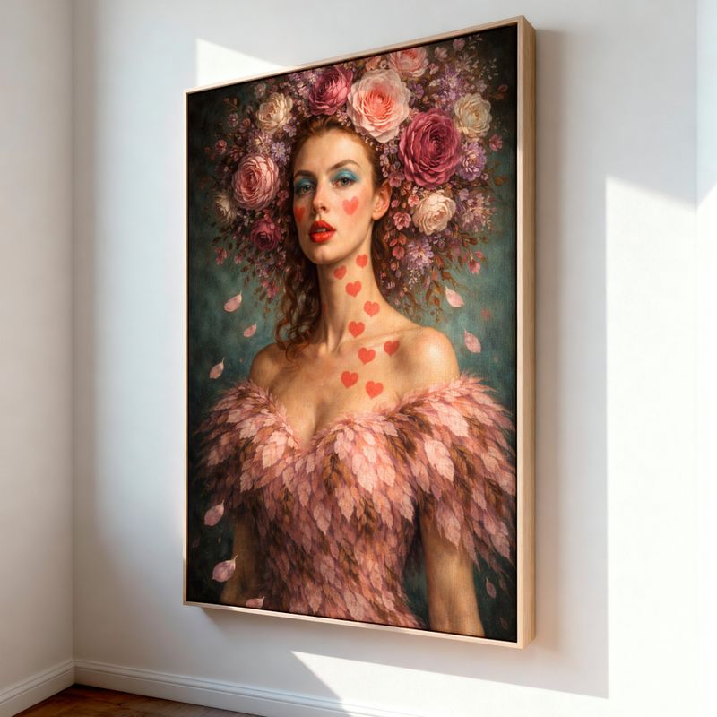 Lærredstryk - In Bloom