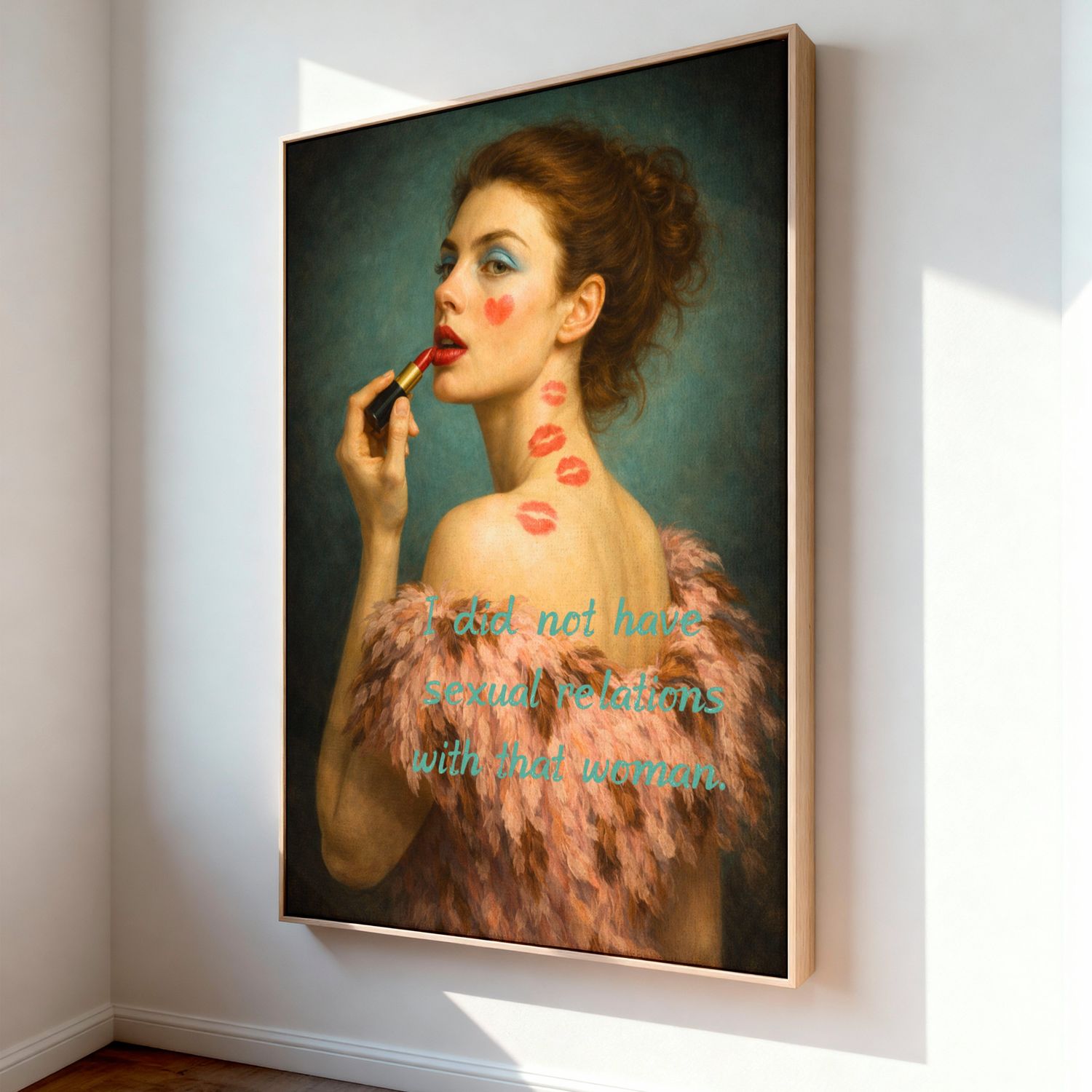 Lærredstryk - I see you