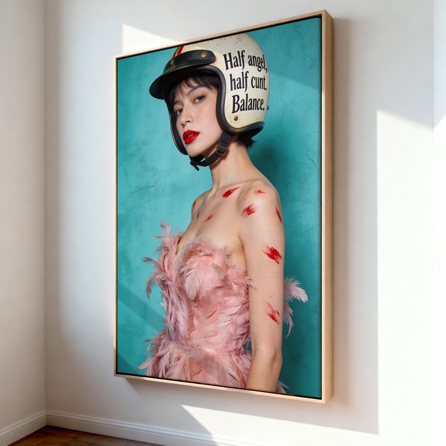 Lærredstryk - I see you