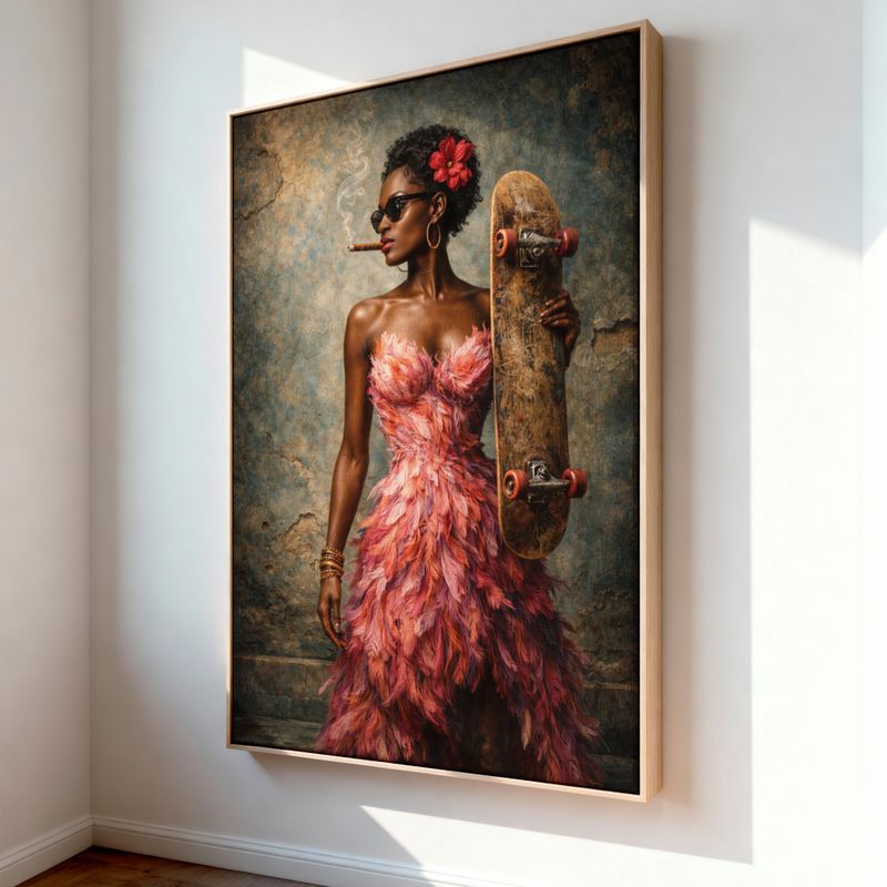 Lærredstryk - I see you