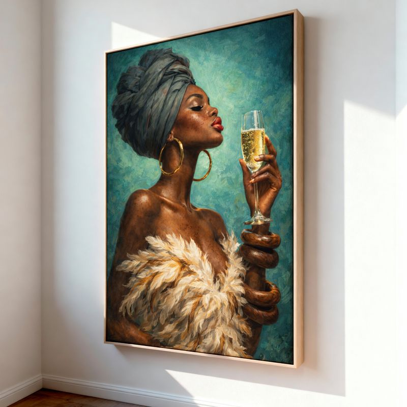 Lærredstryk - I see you