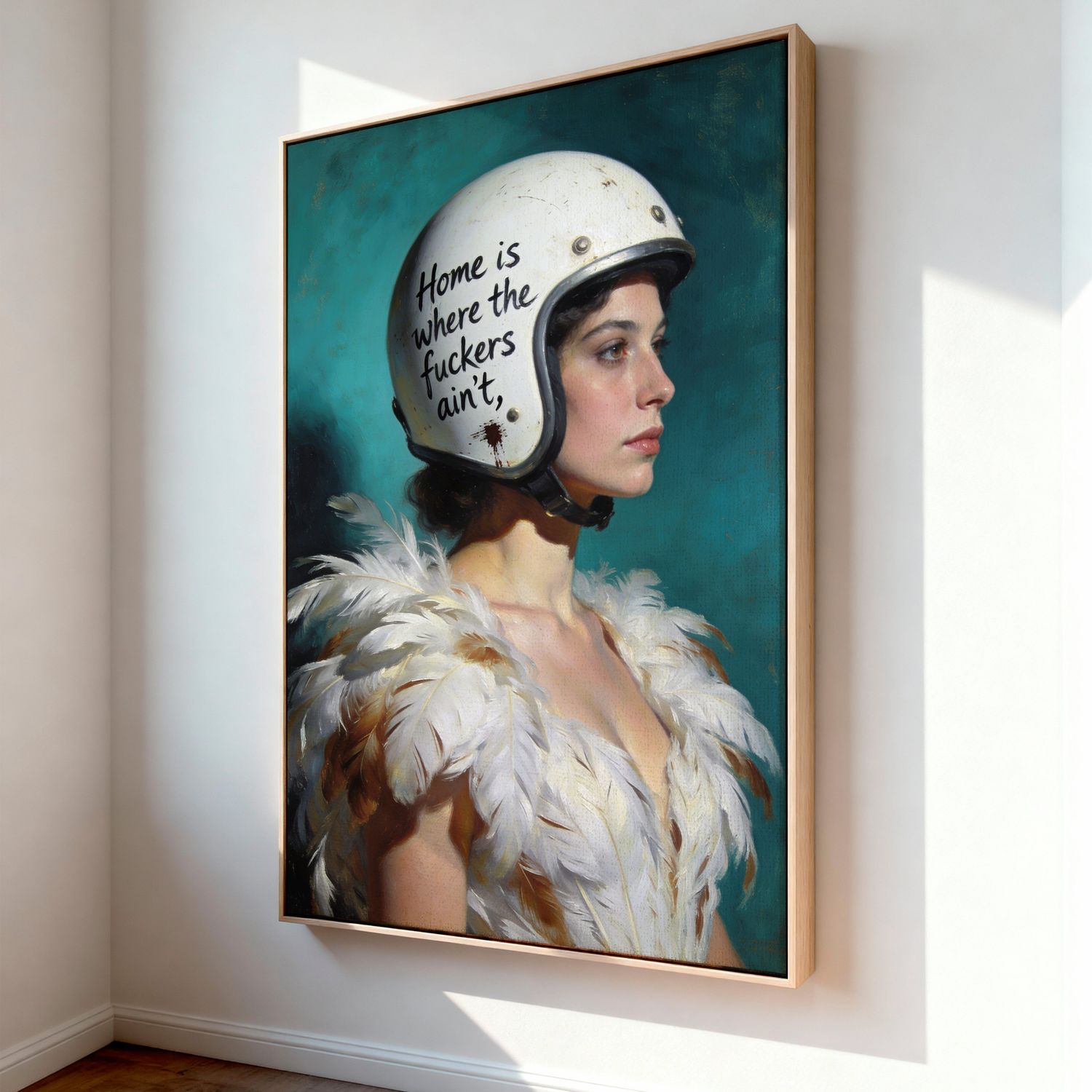 Lærredstryk - I see you