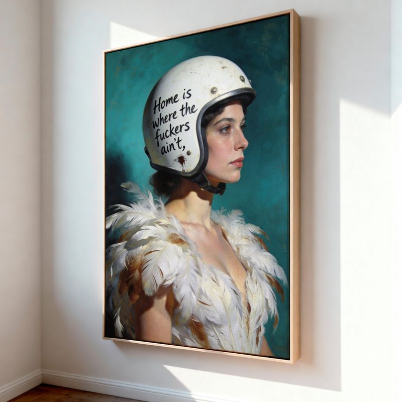 Lærredstryk - I see you