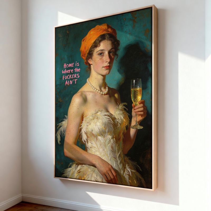 Lærredstryk - I see you