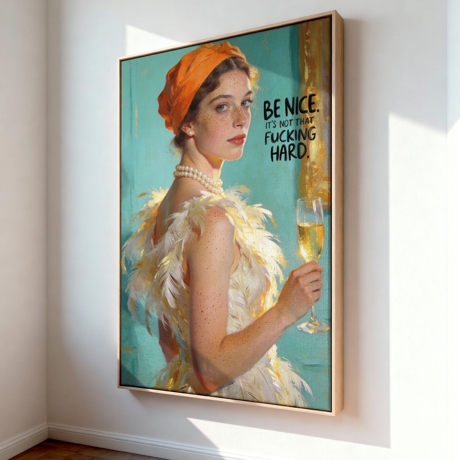 Lærredstryk - I see you