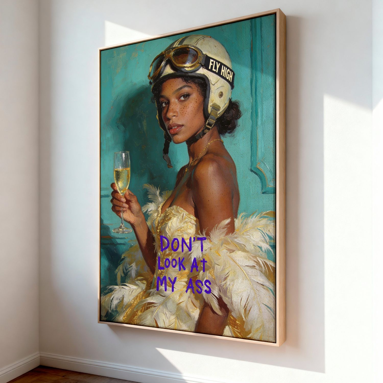 Lærredstryk - I see you