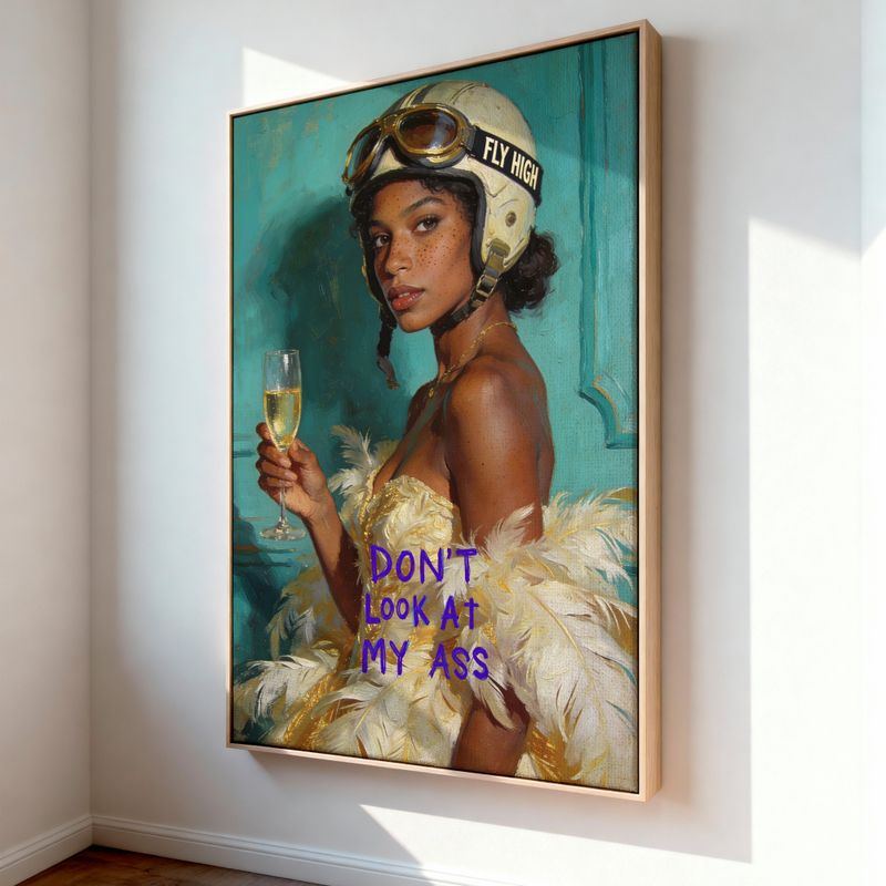 Lærredstryk - I see you