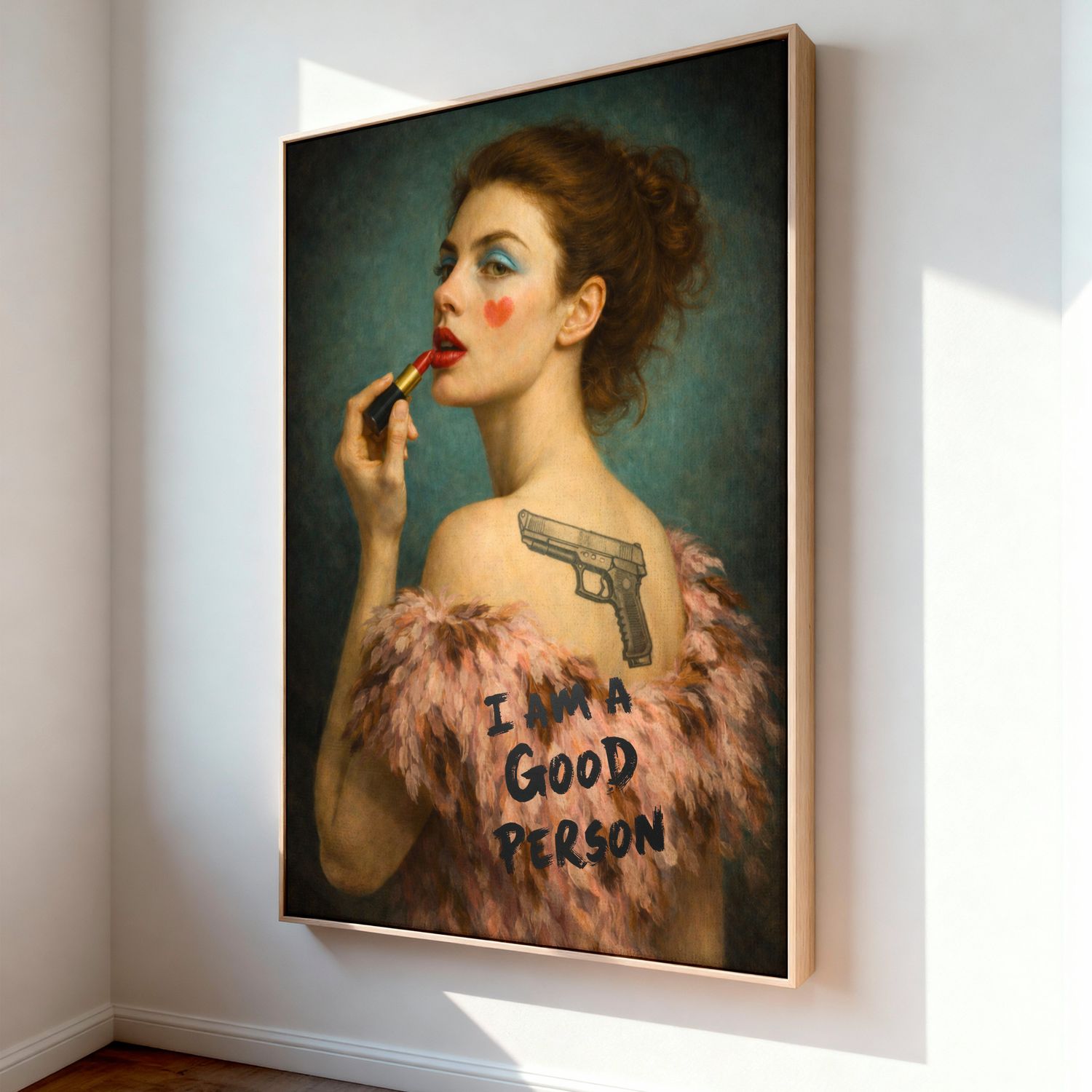 Lærredstryk - I see you