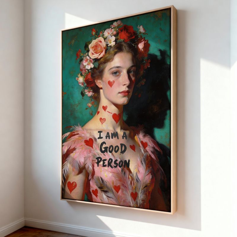 Lærredstryk - In Bloom