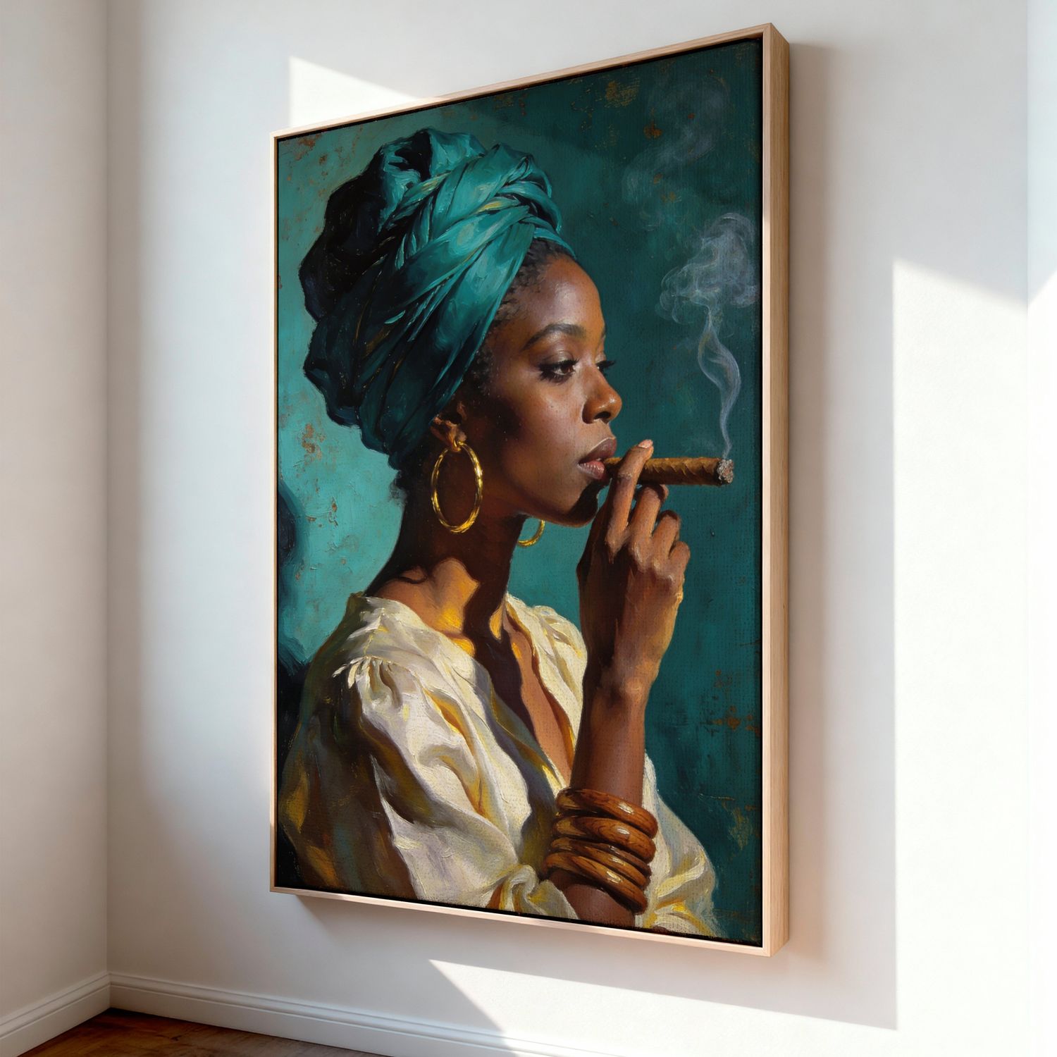 Lærredstryk - I see you