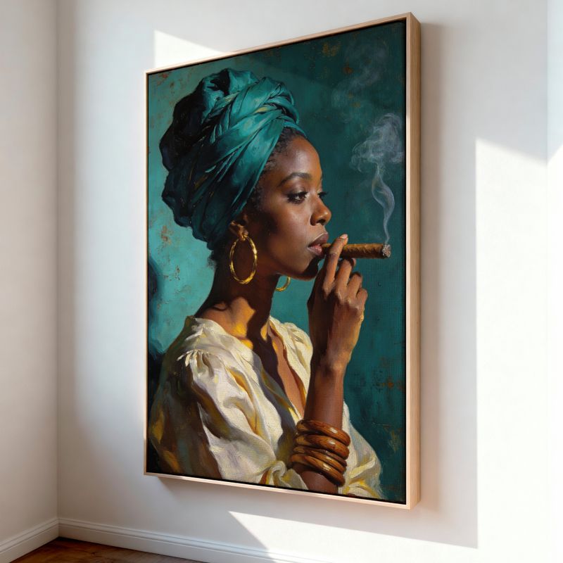 Lærredstryk - I see you