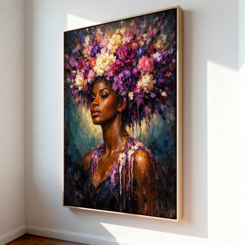 Lærredstryk - In Bloom