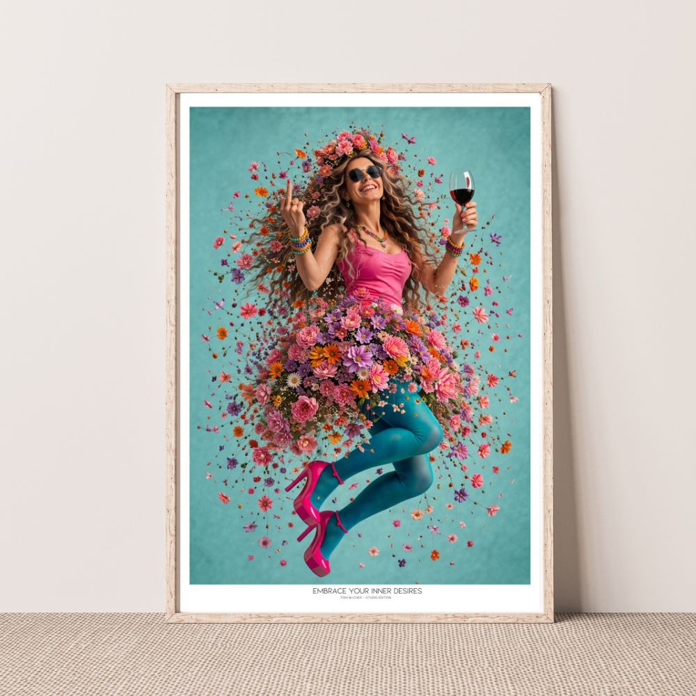 Kunstplakat - Embrace Your Inner Desires