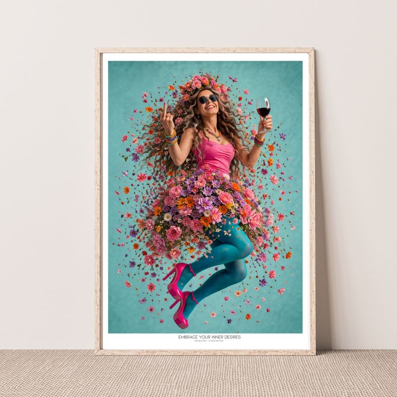 Kunstplakat - Embrace Your Inner Desires