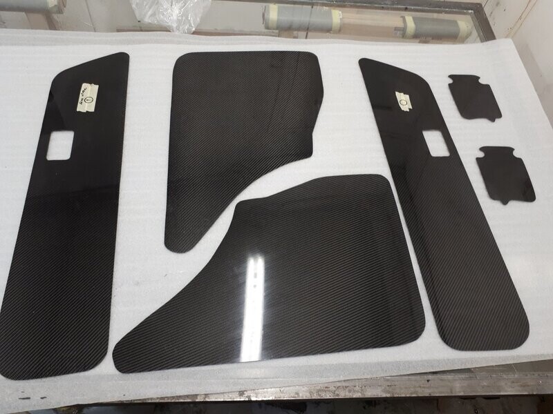 kit panneaux de porte 106 rallye en carbone