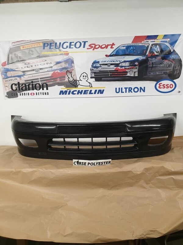 pare choc avant  saxo kit car en fibre