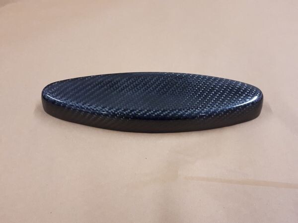 bouchon trappe de toit clio 3 r3 en  carbone