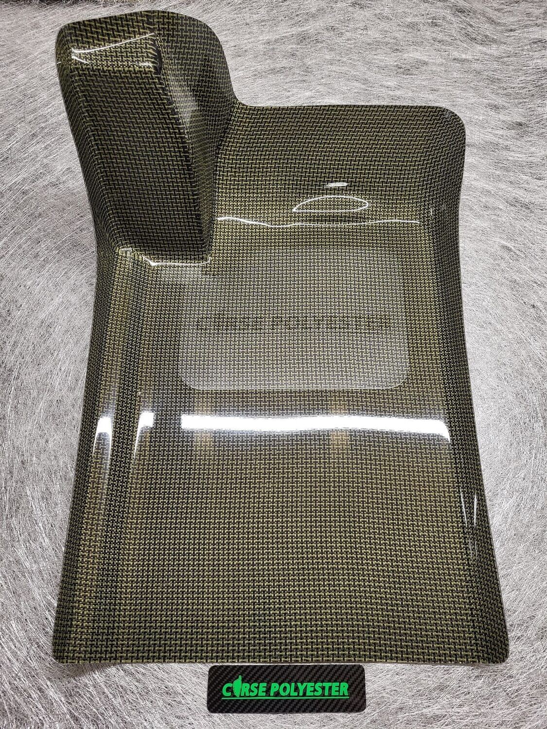 plancher repose pied pilote  spécifique 205/309 en carbone kevlar