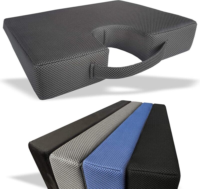 Memory foam wedge cushion