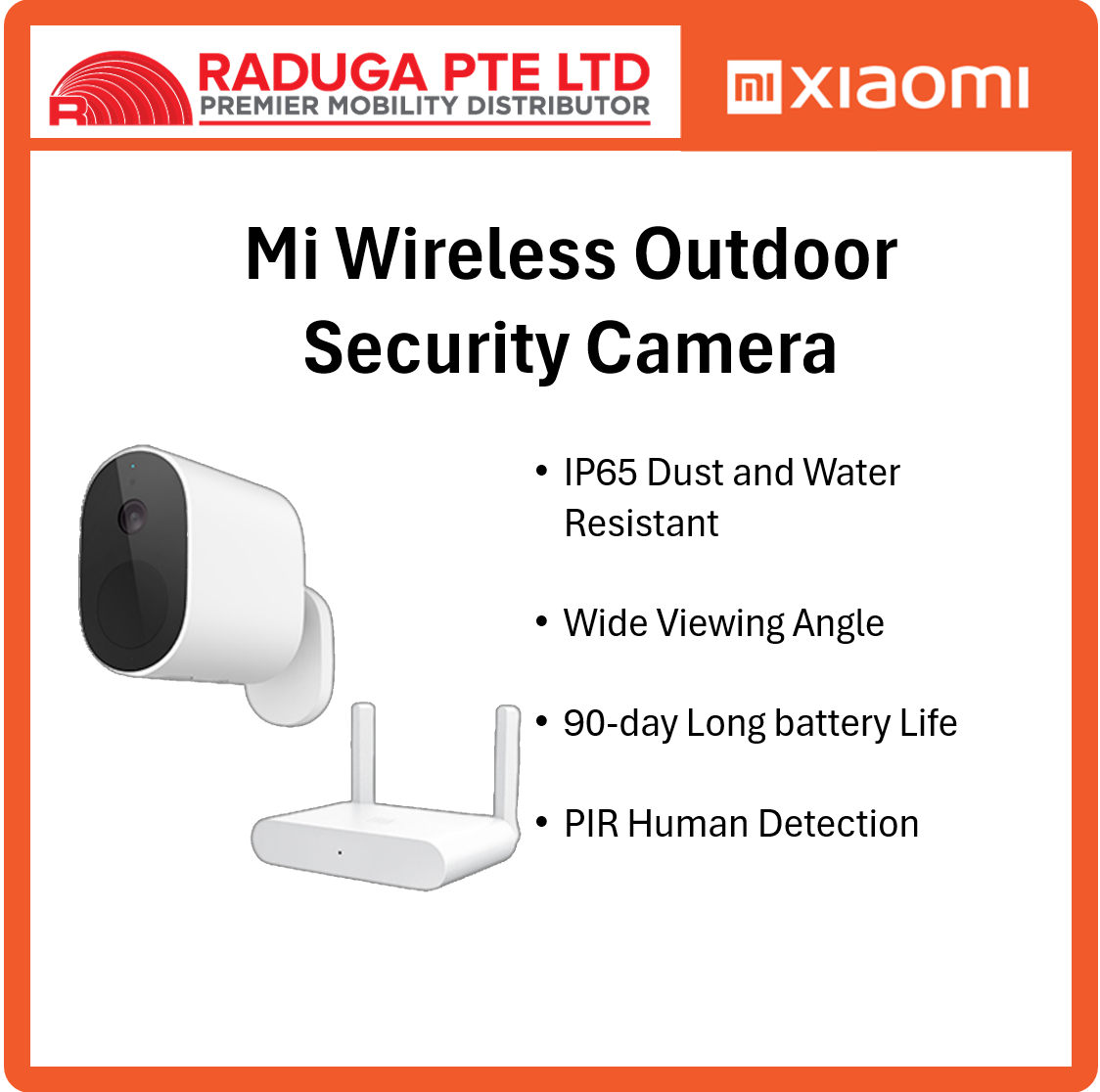 xiaomi 1080p wireless outdoor security