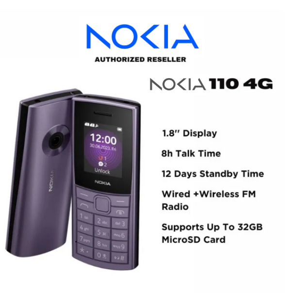 Nokia 110 4G | 1 Year Local Warranty