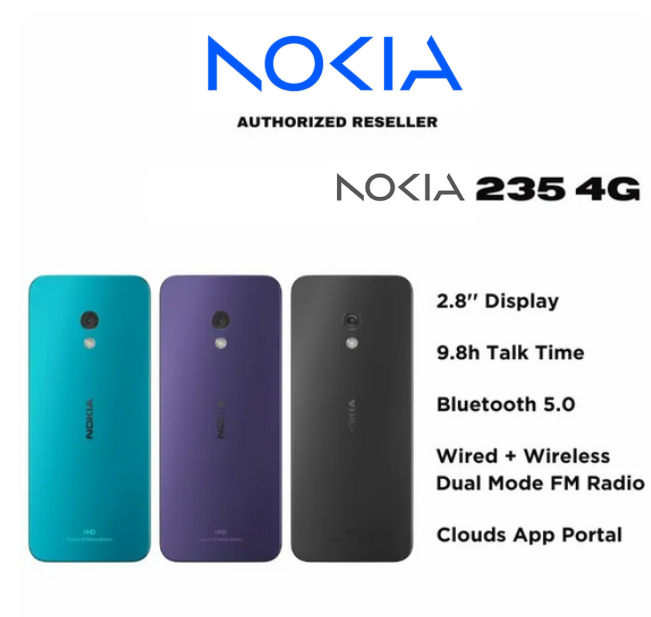 Nokia 235 4G | 1 Year Local Warranty