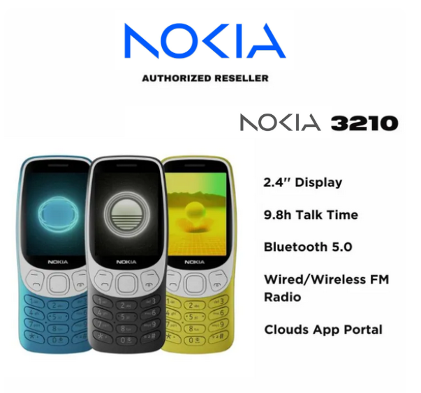 Nokia 3210 | 1 Year Local Warranty Nokia 3210 | 1 Year Local Warranty