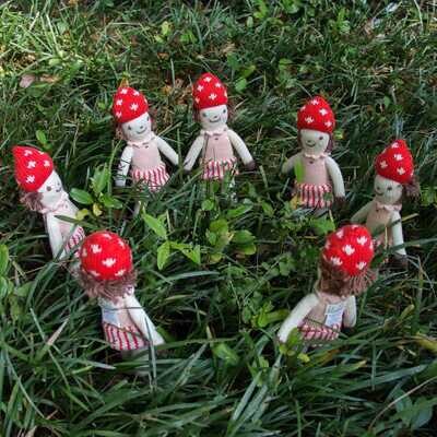 Blabla Kids Rattle - Pippa the Mushroom Princess