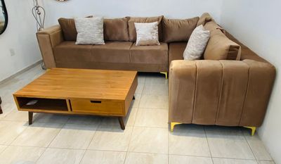 SALA ESQUINERO CON FRANJAS