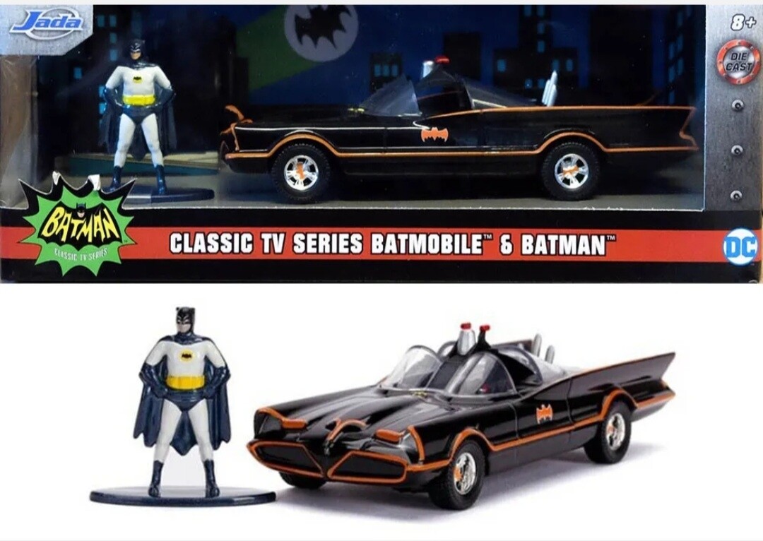 Jada - Classic Batman & Batmobile 1:32