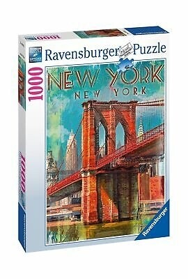 Ravensburger Puzzle 198351 - Retro New York 1000p.