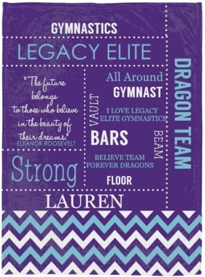 Legacy Elite Personalized Blanket