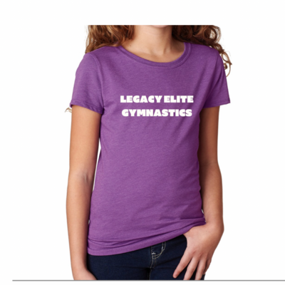 Youth Purple Legacy Elite Tee